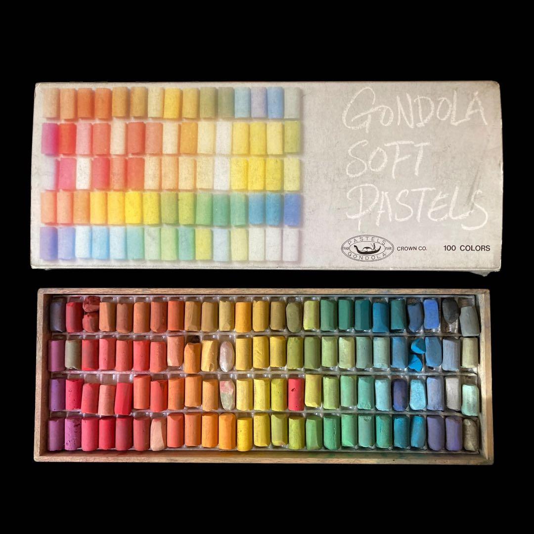 最終 ゴンドラソフトパステル 100色　GONDOLA SOFT PASTELS