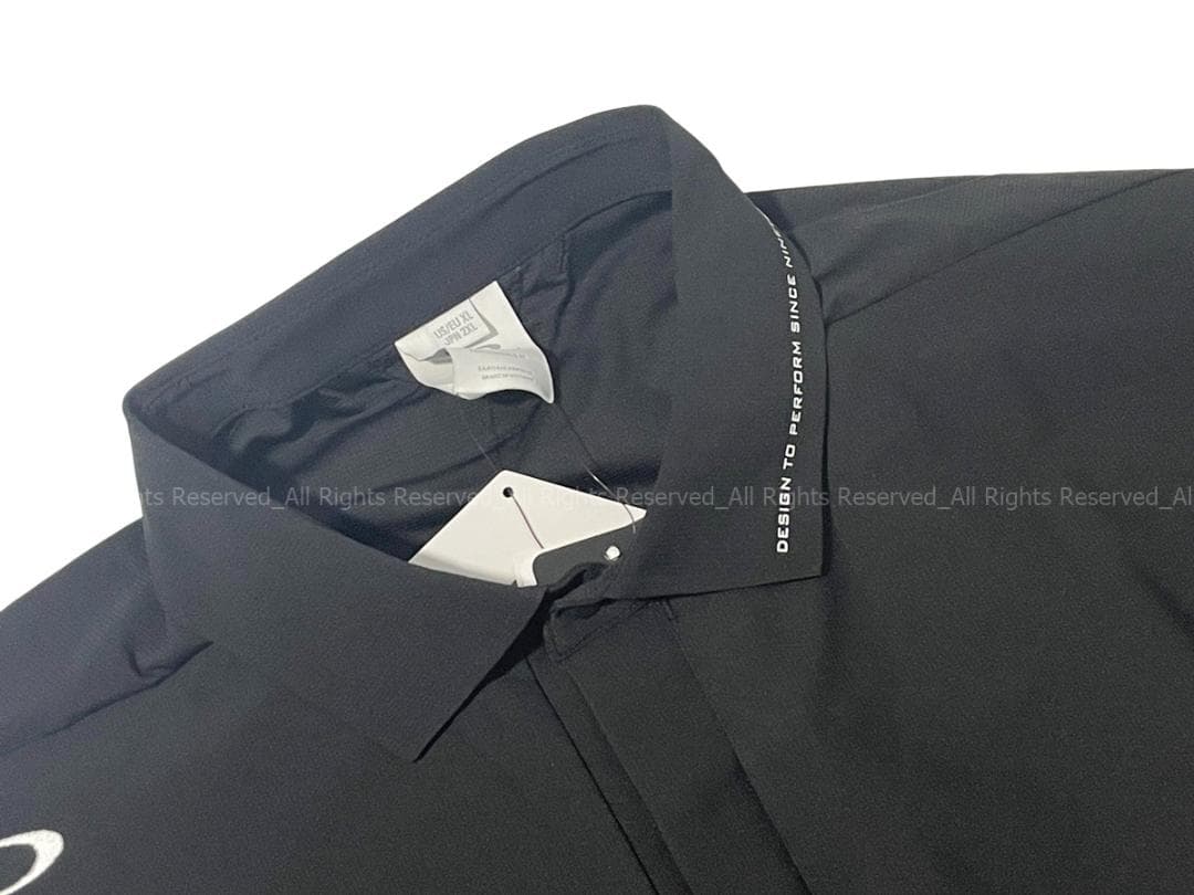 メ*0様 OAKLEY GOLF オークリー ゴルフ ポロシャツ　SKULL S