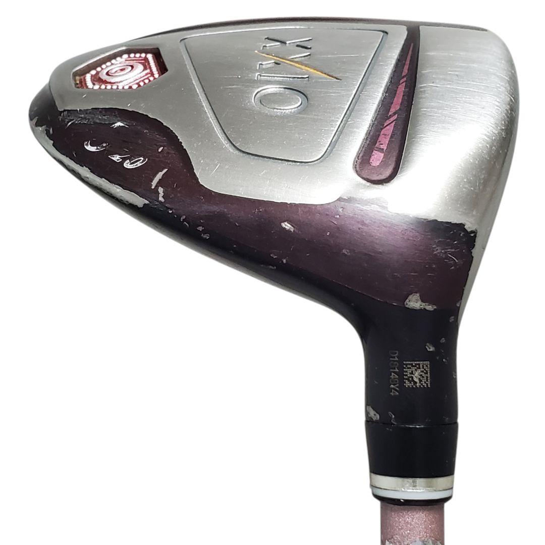 希少 XXIO10 レディース 5番ウッド Rシャフト ボルドー