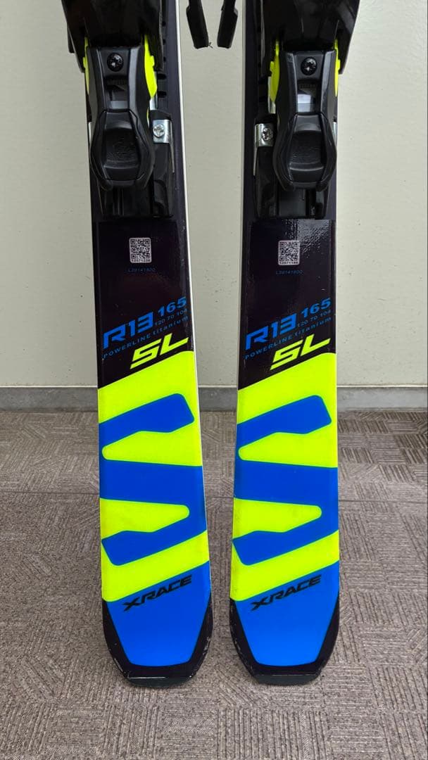 サロモンX-RACE SW SL R13 165cm + Z12 SPEED