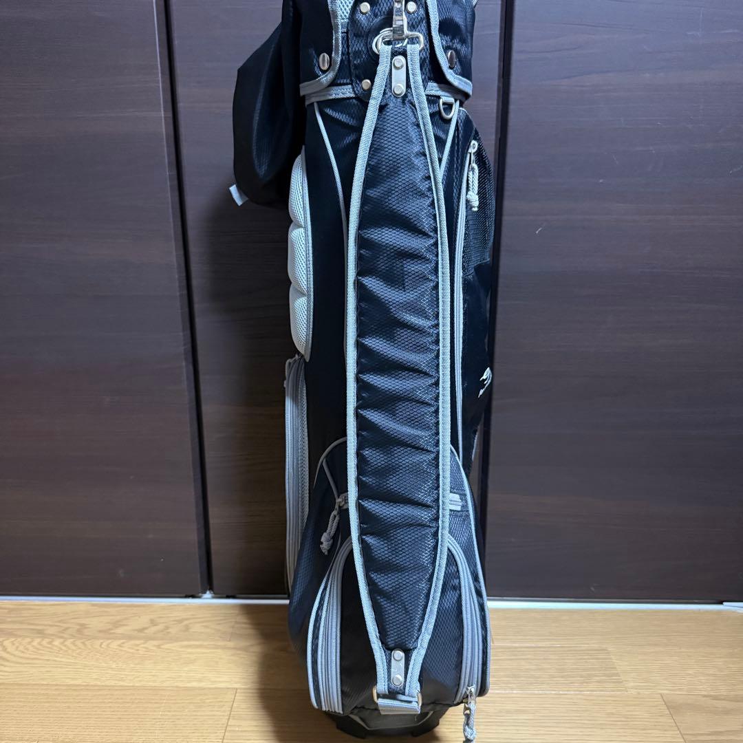 mizuno efil キャディバッグ ゴルフバッグ ブラック カバー付き