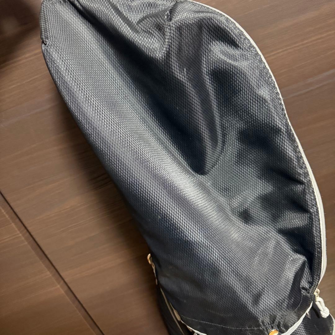 mizuno efil キャディバッグ ゴルフバッグ ブラック カバー付き