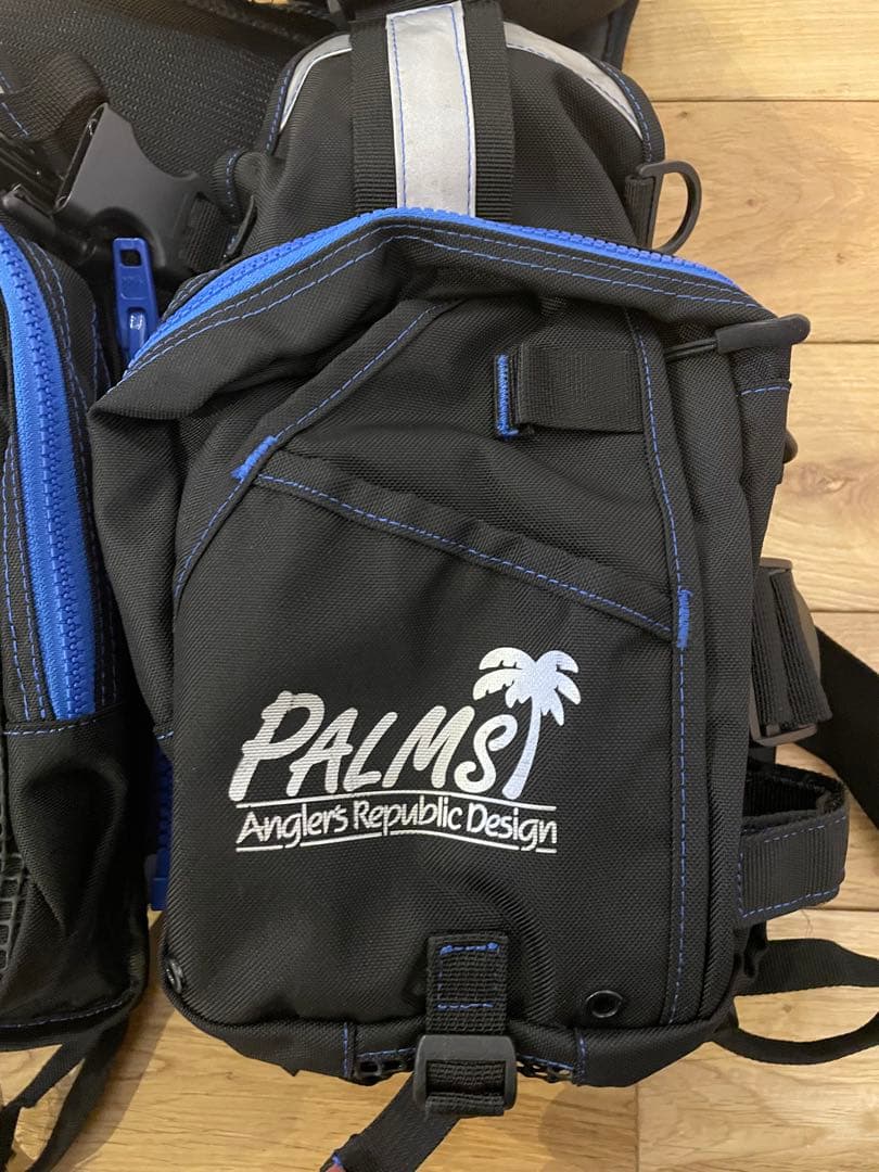 PALMS フィッシングベスト ブラック