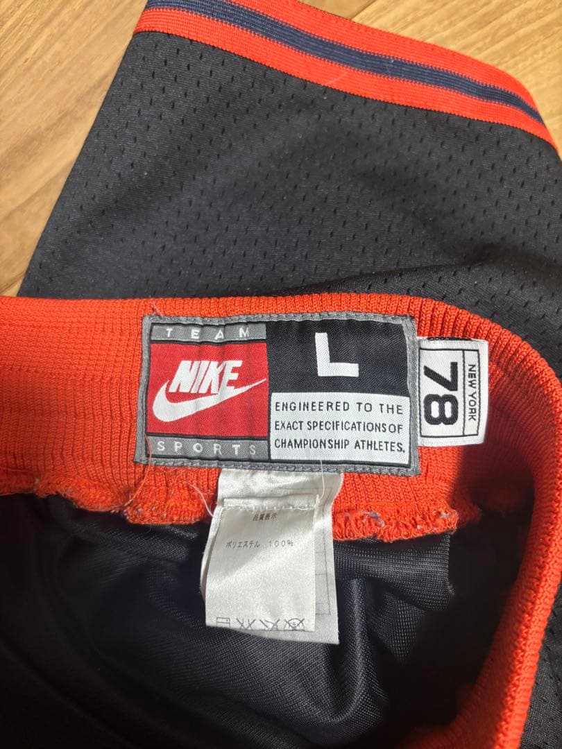 90s ~ 00s Nike NBA　バスパン　Lサイズ　new York