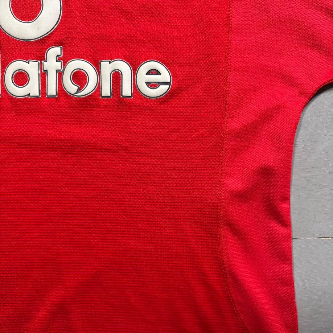 old UMBRO マンチェスターユナイテッド　ゲームシャツ　vodafone