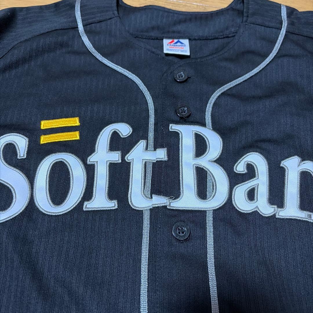 柳田悠岐SoftBank ユニフォーム Mサイズ 黒
