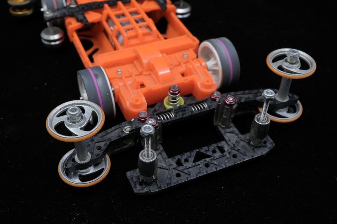 ミニ四駆　タミヤ　MSフレキ完成品　海外大会マシン