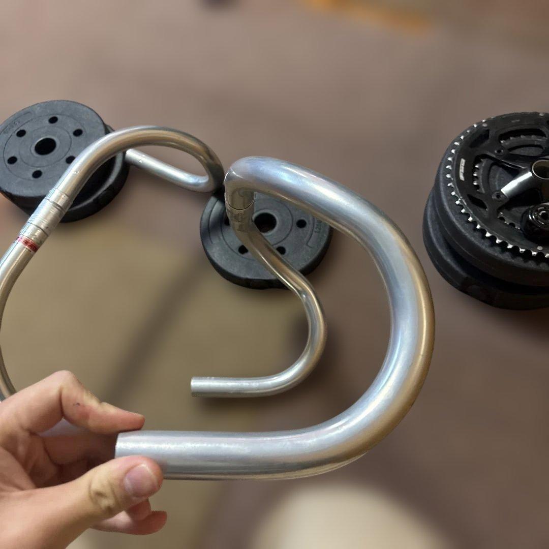nitto B123AA390mm NJS軽合アルミトラックハンドル　2本セット