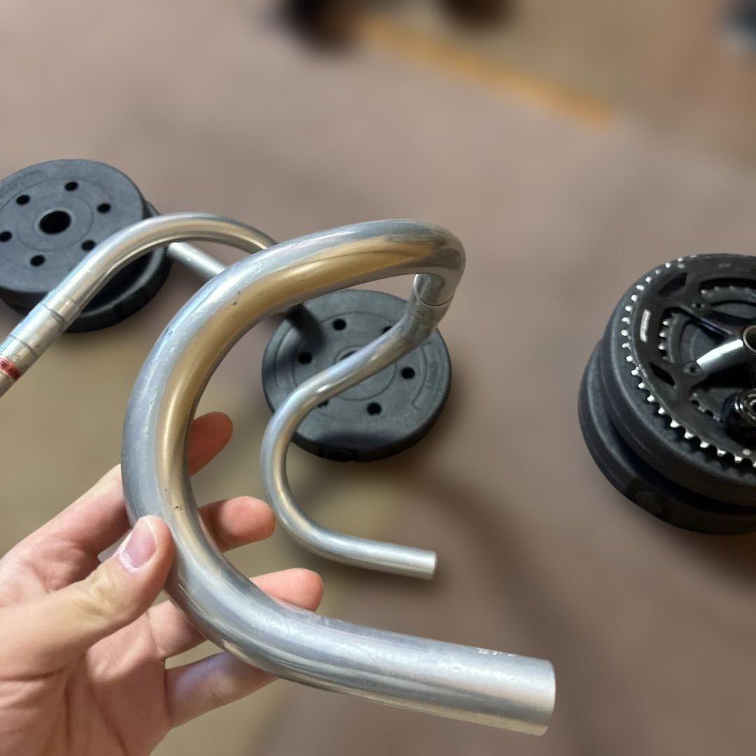 nitto B123AA390mm NJS軽合アルミトラックハンドル　2本セット