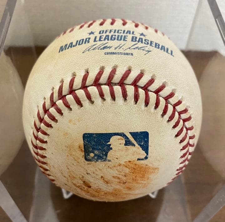 MLB実使用球（SEA@TB：10/9/24）ソリアーノ、球団新44セーブ目達成