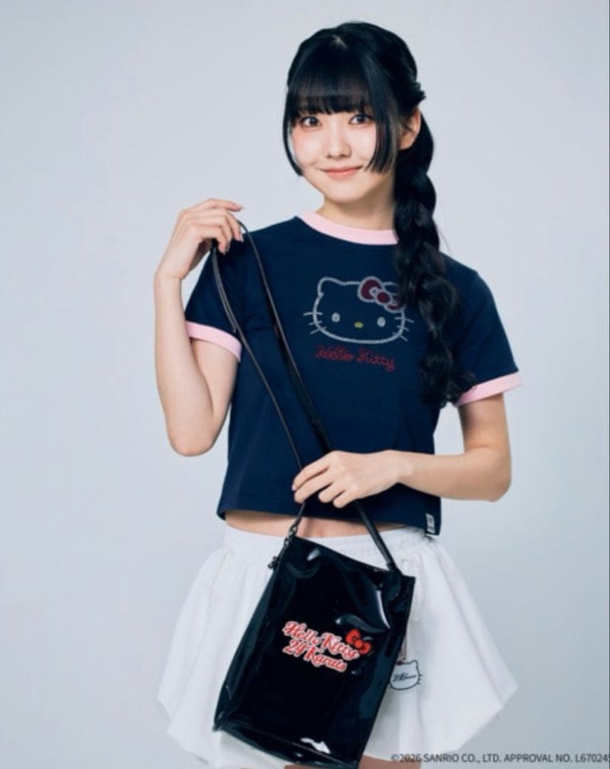 Hello Kitty 24 Karats ショルダーバッグ ネイビー