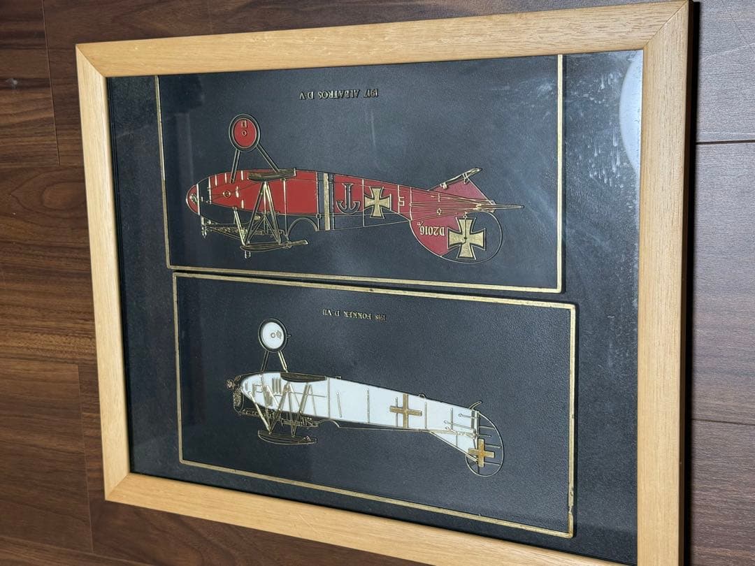 航空機額装アート　激レア　美品