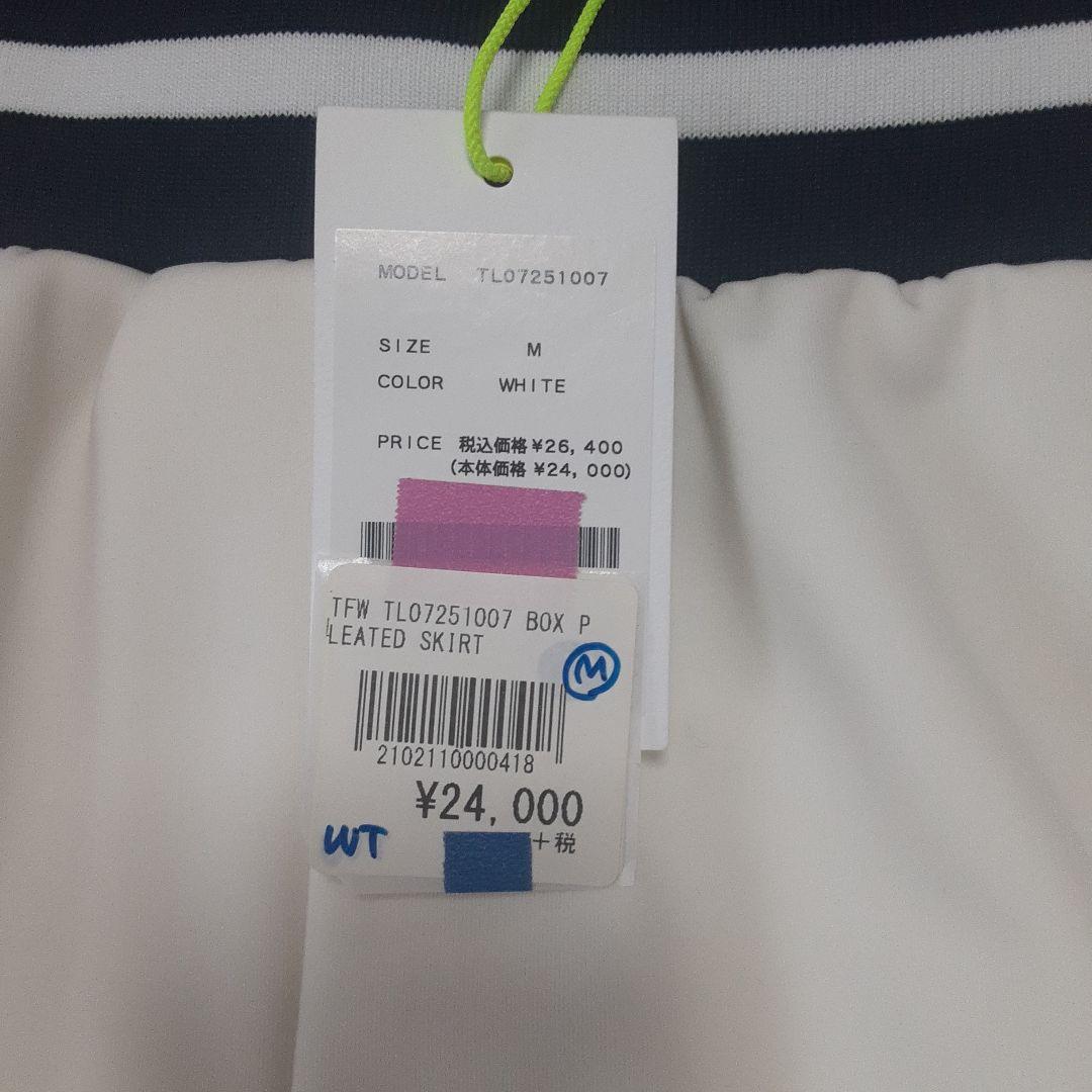 新品　TFW49 ホワイトスカート レディース ゴルフM