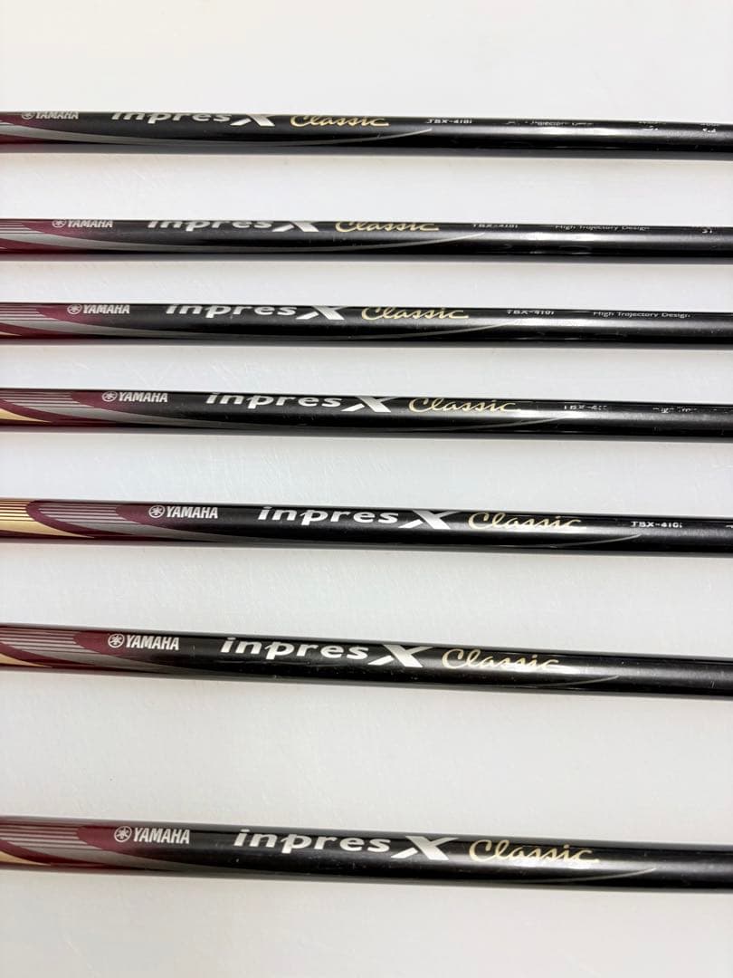 ヤマハ inpres X Classic FORGED シャフトR 7本