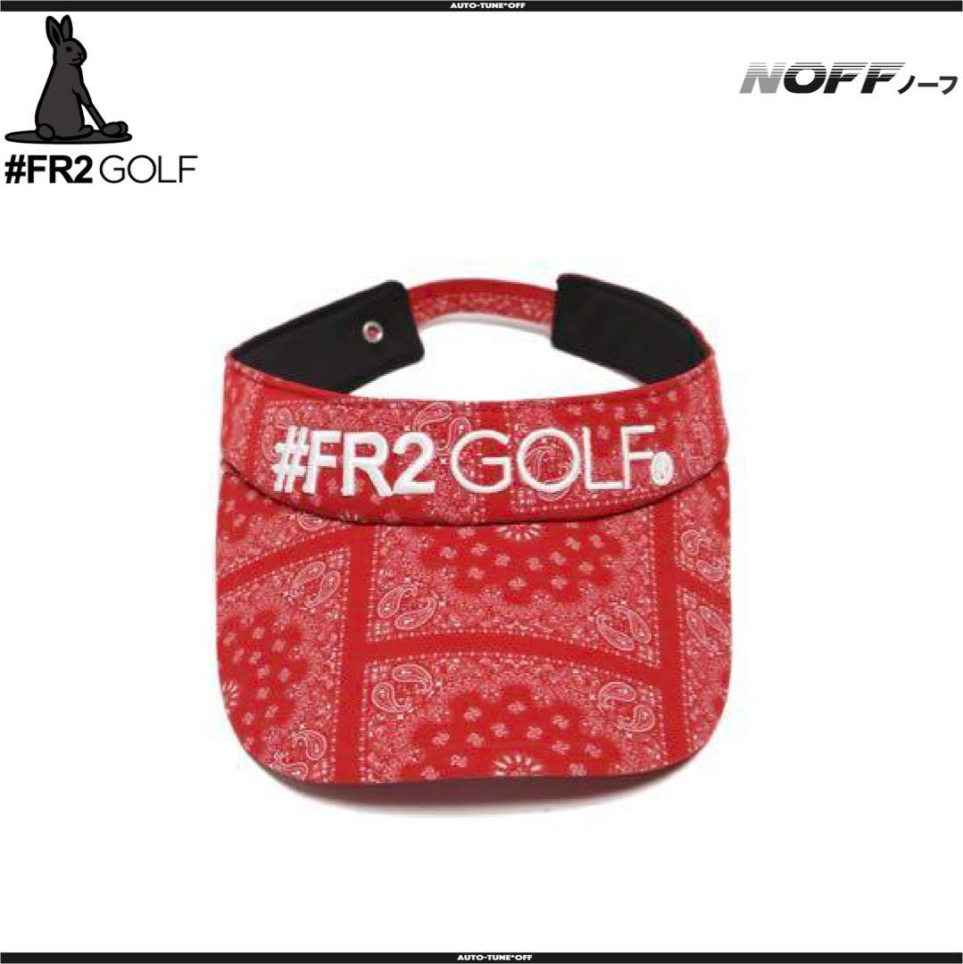 #FR2GOLF Paisley sun visorサンバイザー キャップ