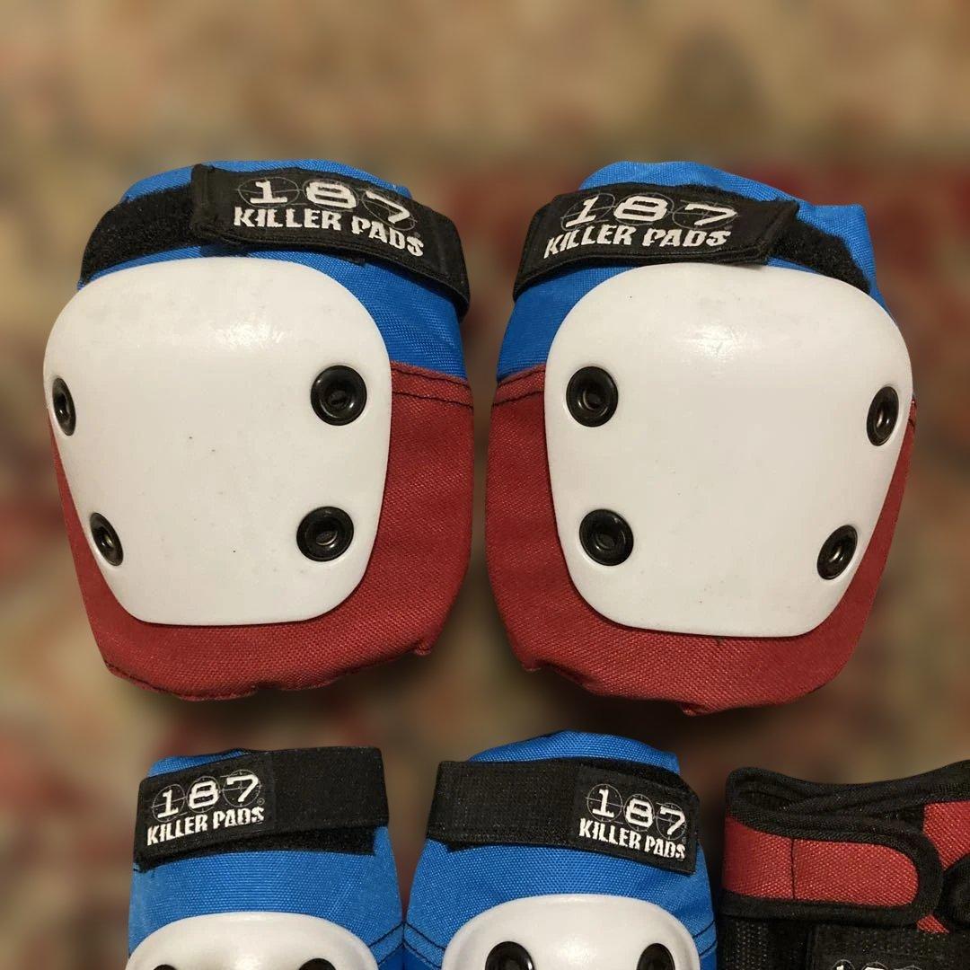 187 KILLER PADS 膝パッド・肘パッド 3点セットflake