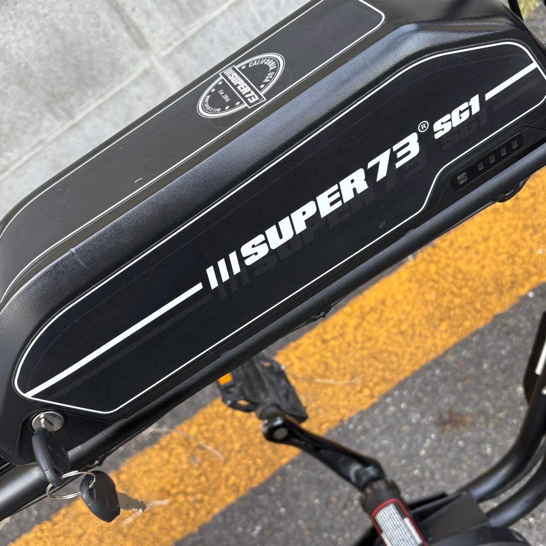 送料込 正規品 美品 SUPER73 SG1 ブラック 廃盤品 スーパー73