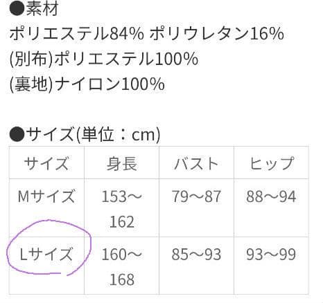 ドゥッシュ　ドゥッスゥ　サラカラ　レオタード　バレエ　L