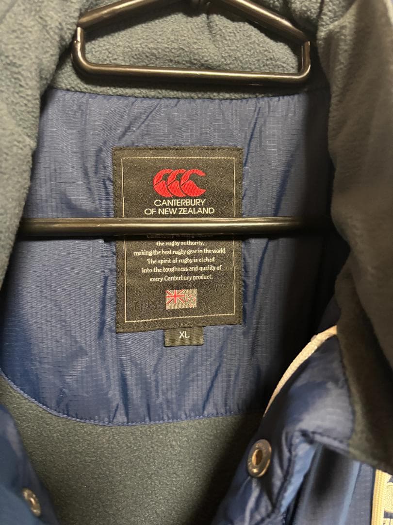canterbury カンタベリー ナイロンパーカー　ネイビー サイズXＬ