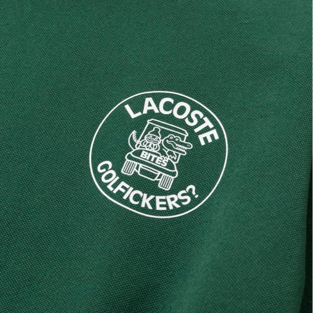 【即完品】LACOSTExGolfickers コラボ　モックネック　Ｍ