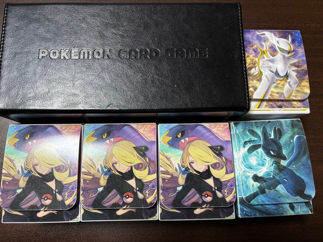 シロナ アルセウス ルカリオ ポケモンカード デッキケース ストレージまとめ売り