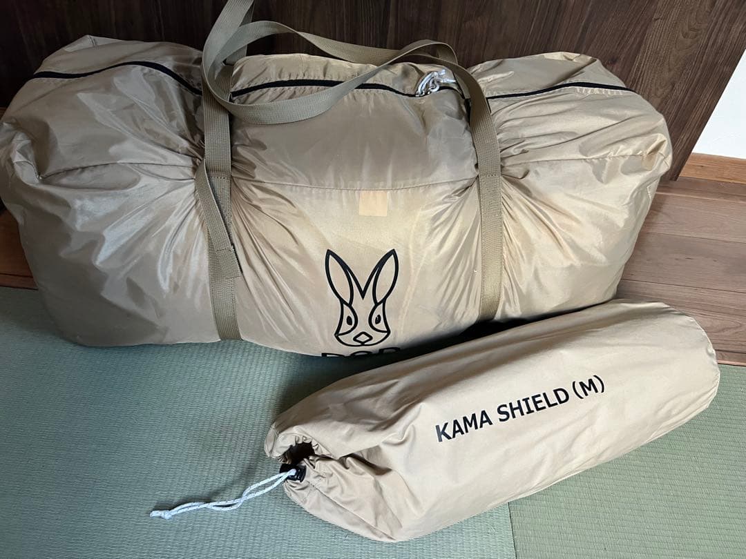 DOD カマボコテント　KAMA-M カマシールド付き