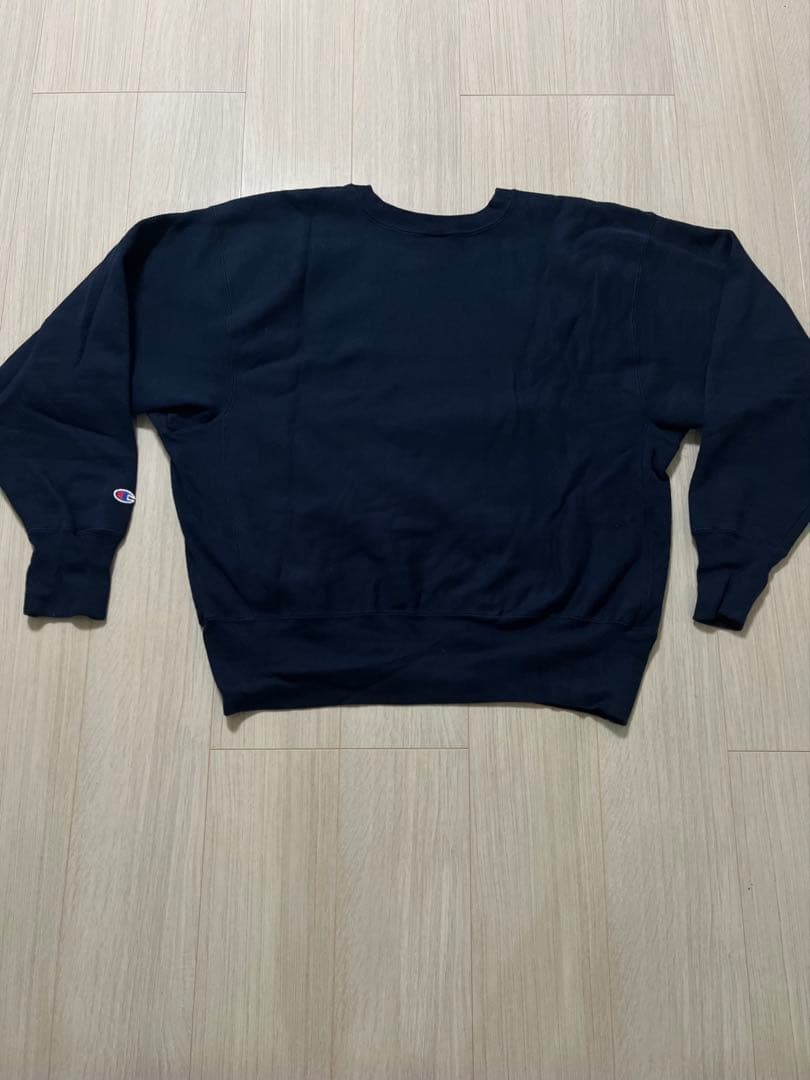 Champion リバースウィーブ　KEMURI トレーナー Lサイズ　ネイビー