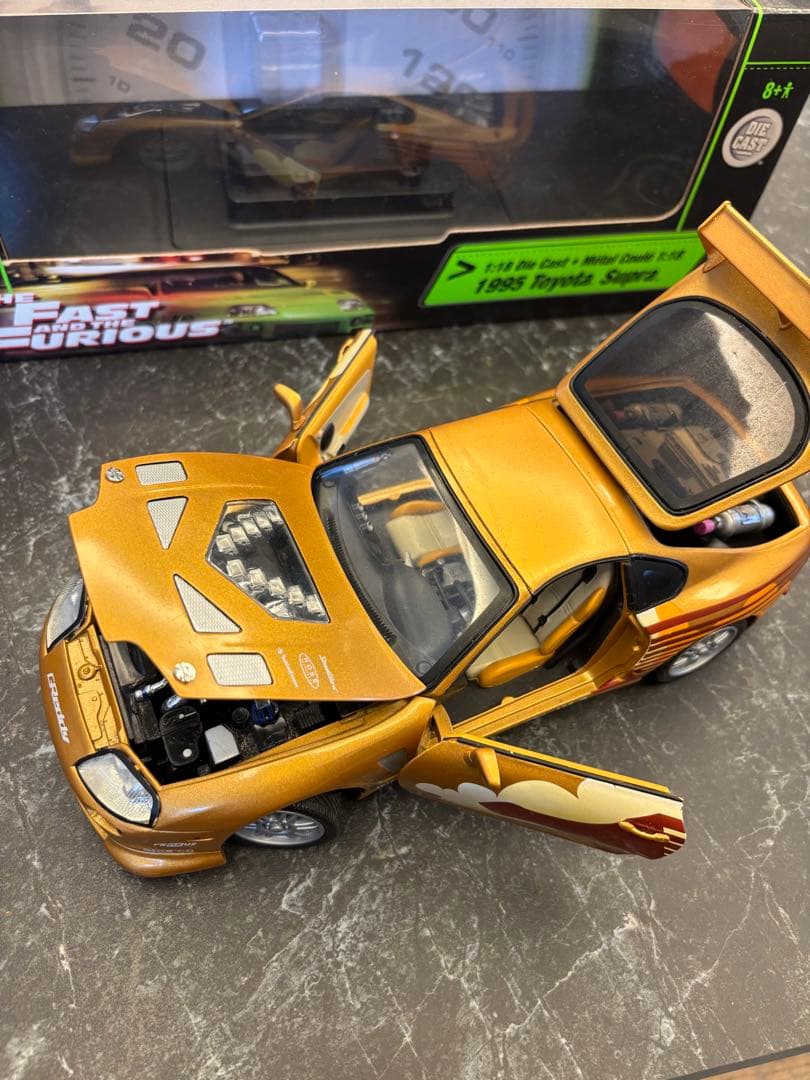 ワイルドスピード 1995 toyota supra 1/18 開封済
