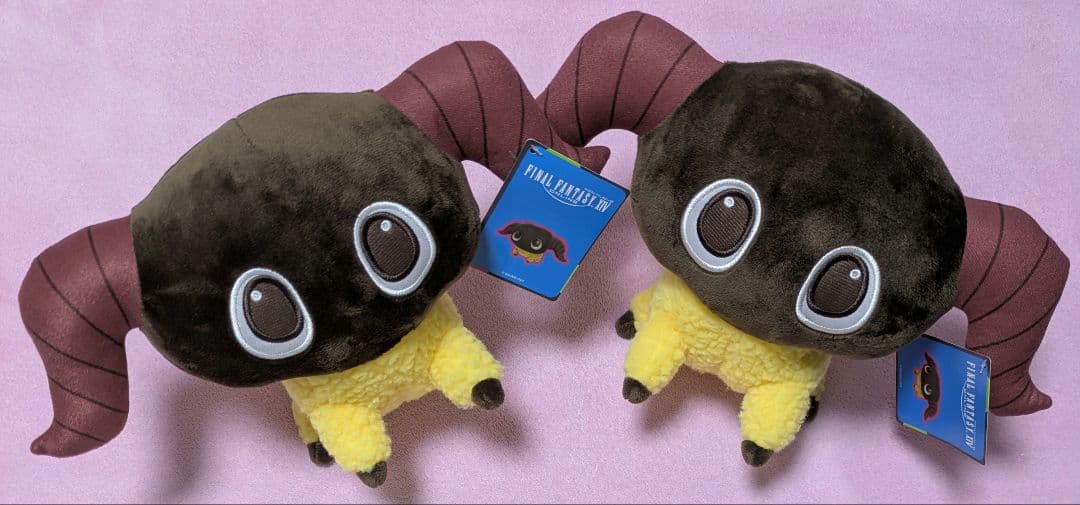 新品タグ付きファイナルファンタジーXⅣ ぬいぐるみ ヤーン 2個セット プライズ