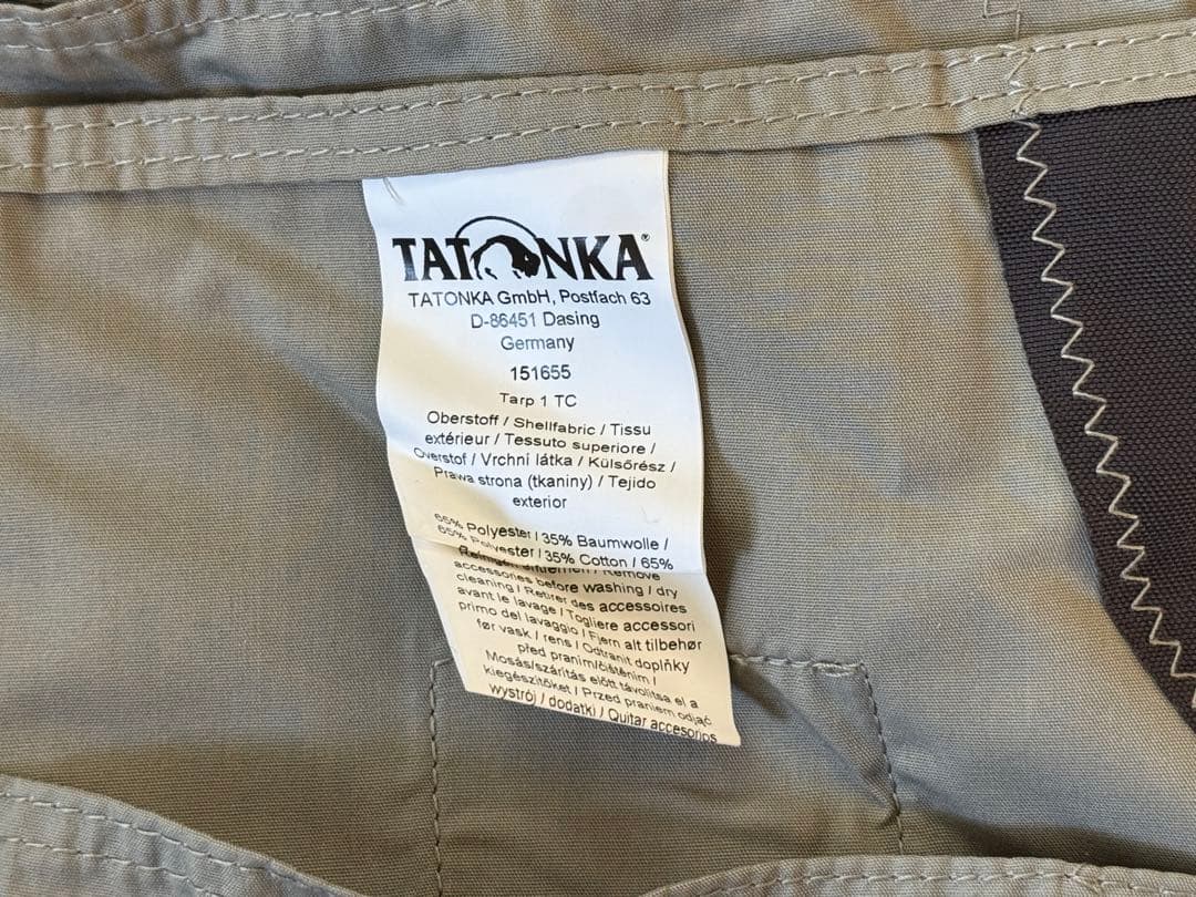 TATONKA タトンカ / タープ 1TC