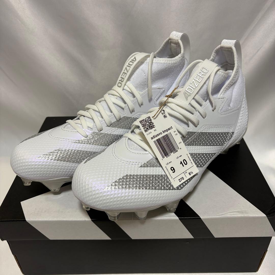 Adizero Impact Cleats　WHT/SIL　27.0㎝　Q