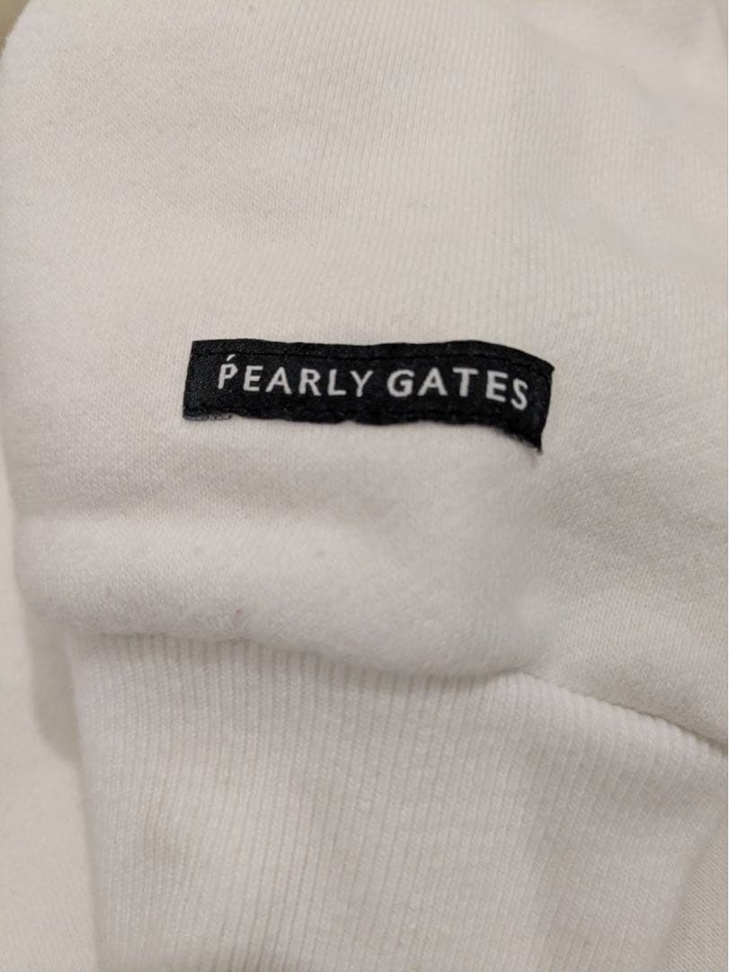 PEARLY GATES フード付き パーカー 89 ホワイト