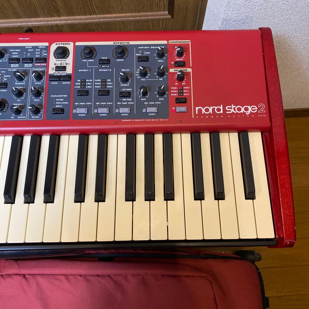 nord stage 2 76HA clavia シンセサイザー　音源モジュール