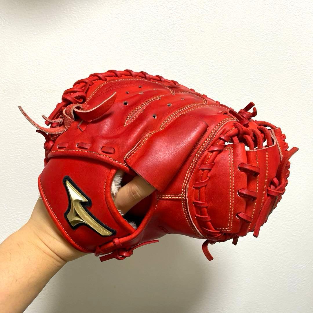ミズノ グローバルエリート號SAKEBI 極美品 軟式 少年 キャッチャーミット