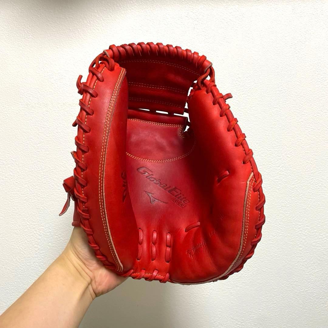 ミズノ グローバルエリート號SAKEBI 極美品 軟式 少年 キャッチャーミット