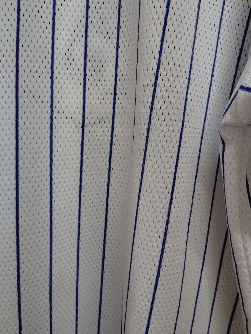 美品 BayStars ストライプ ユニフォーム F