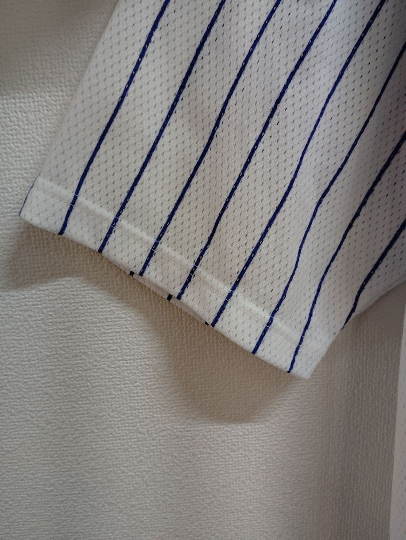 美品 BayStars ストライプ ユニフォーム F