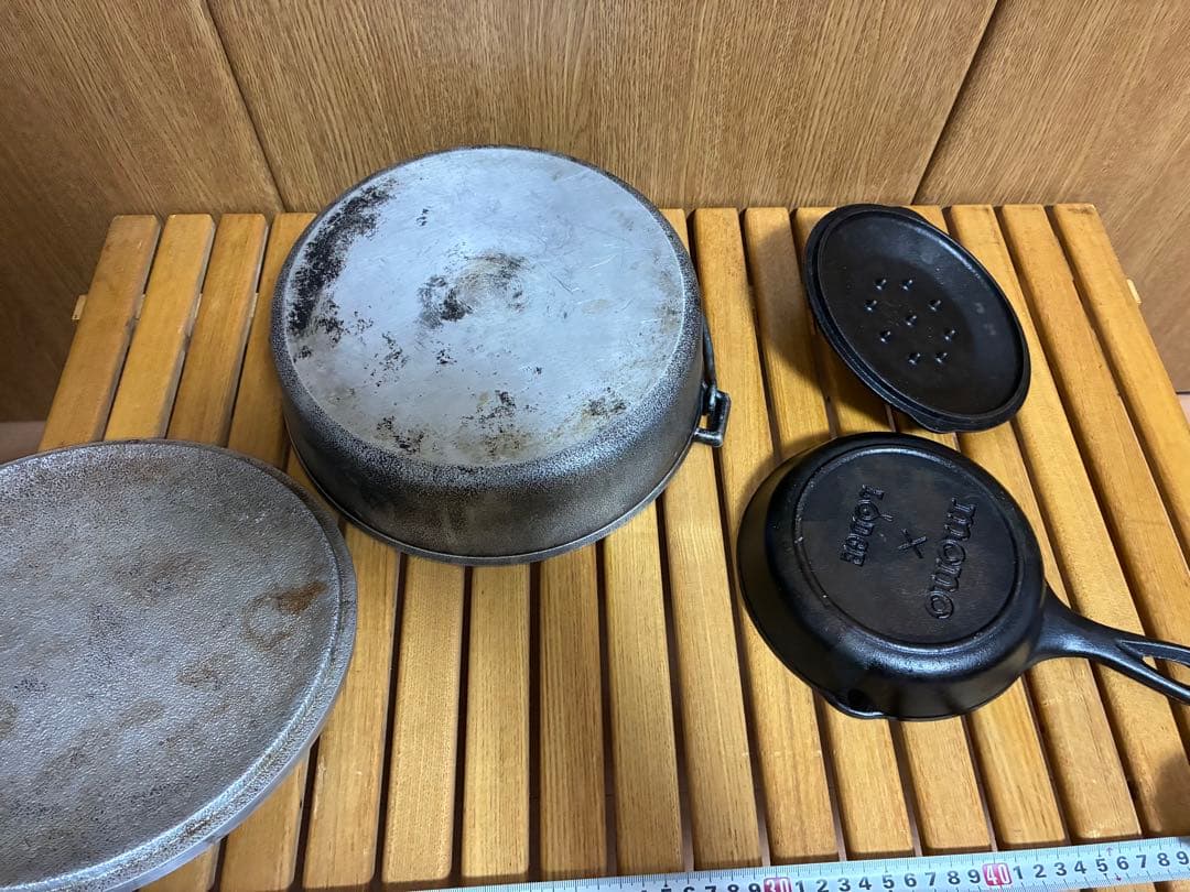 GSI アルミダッチオーブン　10インチ　lodgeスキレット3インチおまけ付