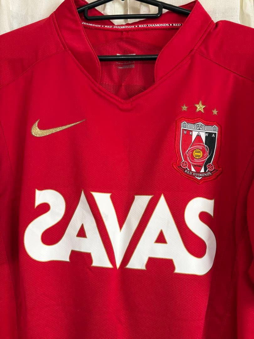 NIKE 浦和レッズ シャツ 赤 Lサイズ