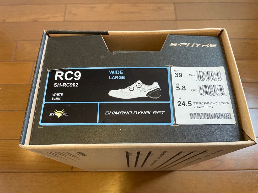 Shimano S-PHYRE RC9 39WIDE 24.5cm 新品未使用