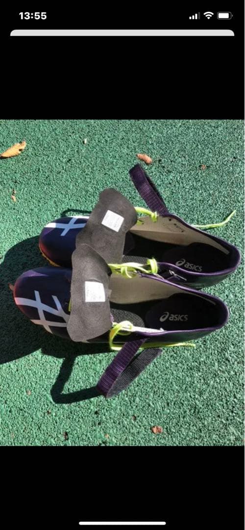 陸上スパイク　アシックス　ジェットスプリント　26cm