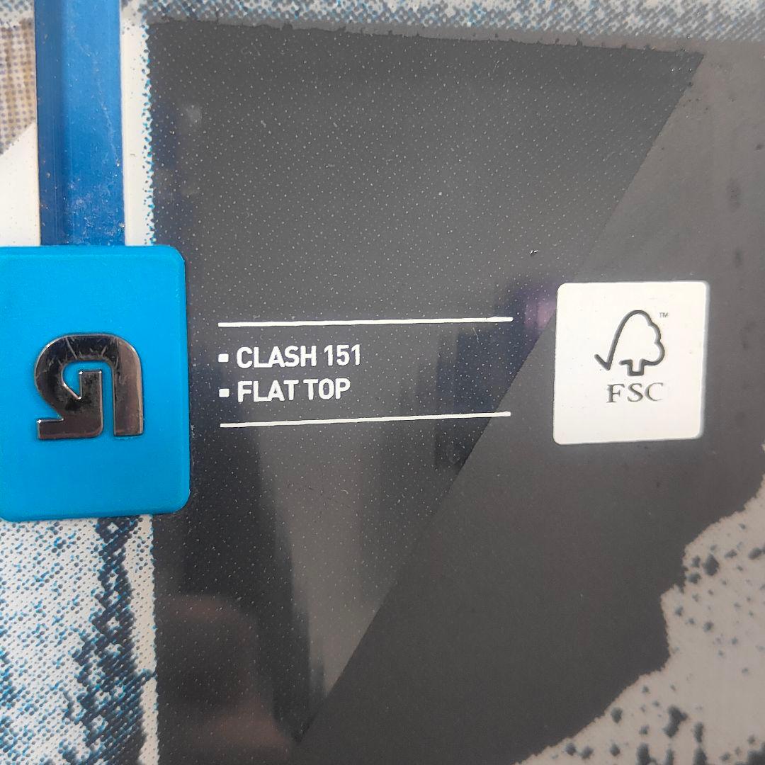 Burton CLASH 151 UNION ビンディング ML スノボセット