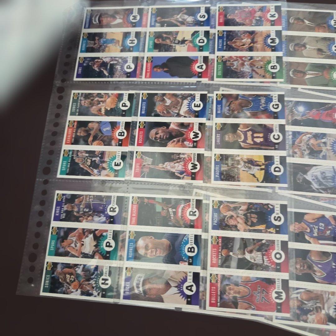 アッパーデックミニカードNBA カードセット