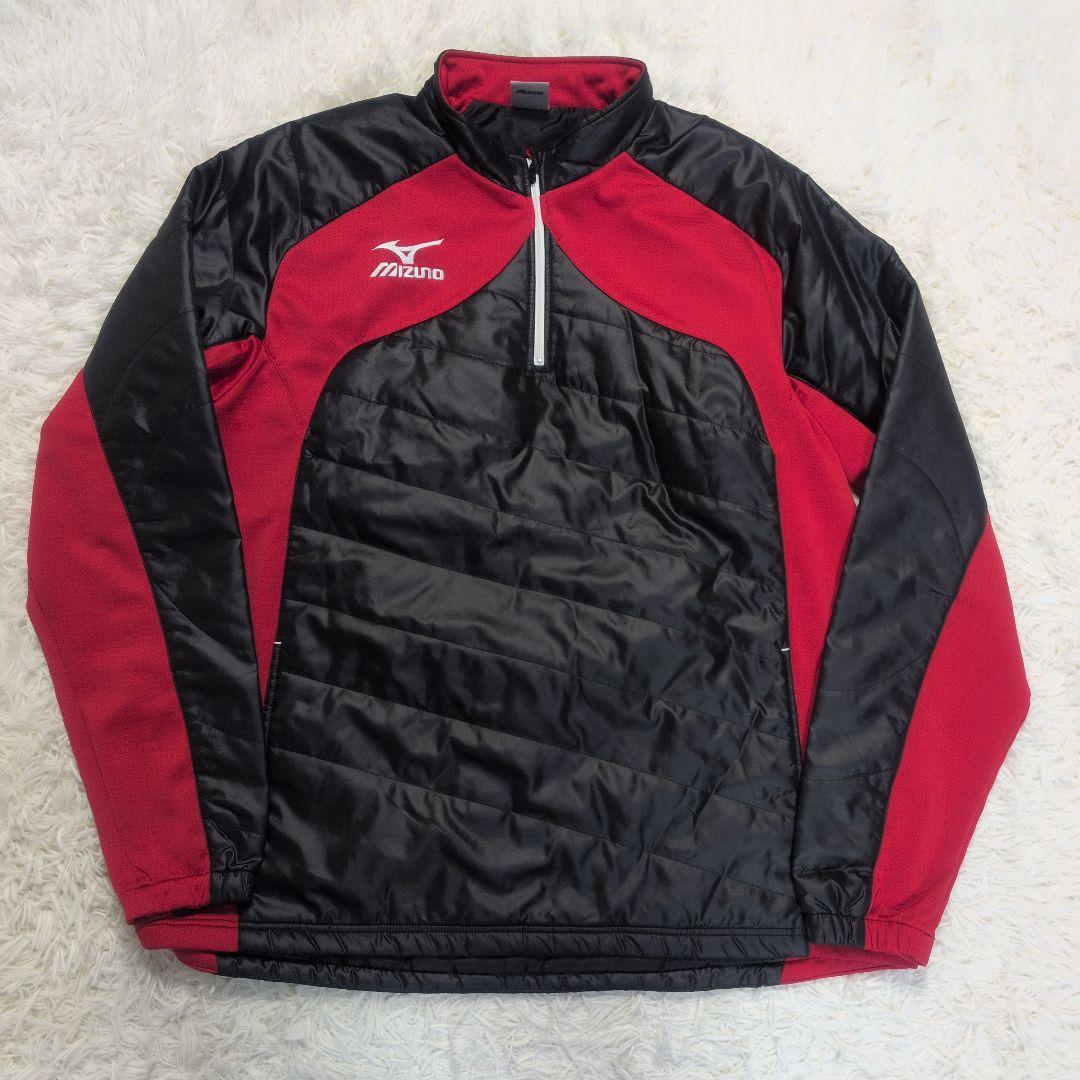 【希少サイズ✨MIZUNO✨4L】ハーフジップ 中綿 ピステ セットアップ