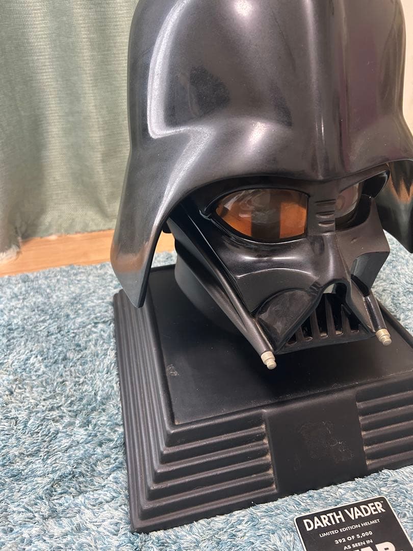 激レア！世界限定ルービーズ製スターウォーズ　ダースベイダー等身大マスク　レプリカ