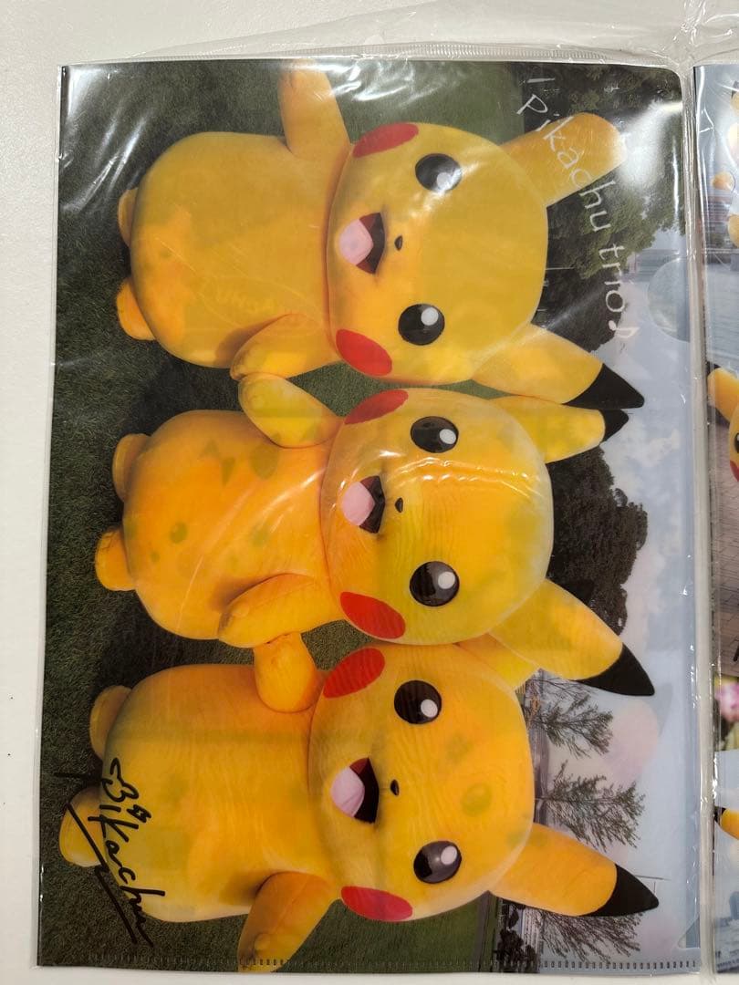 【希少】フォトジェニックピカチュウ　A4クリアファイル 2種セット