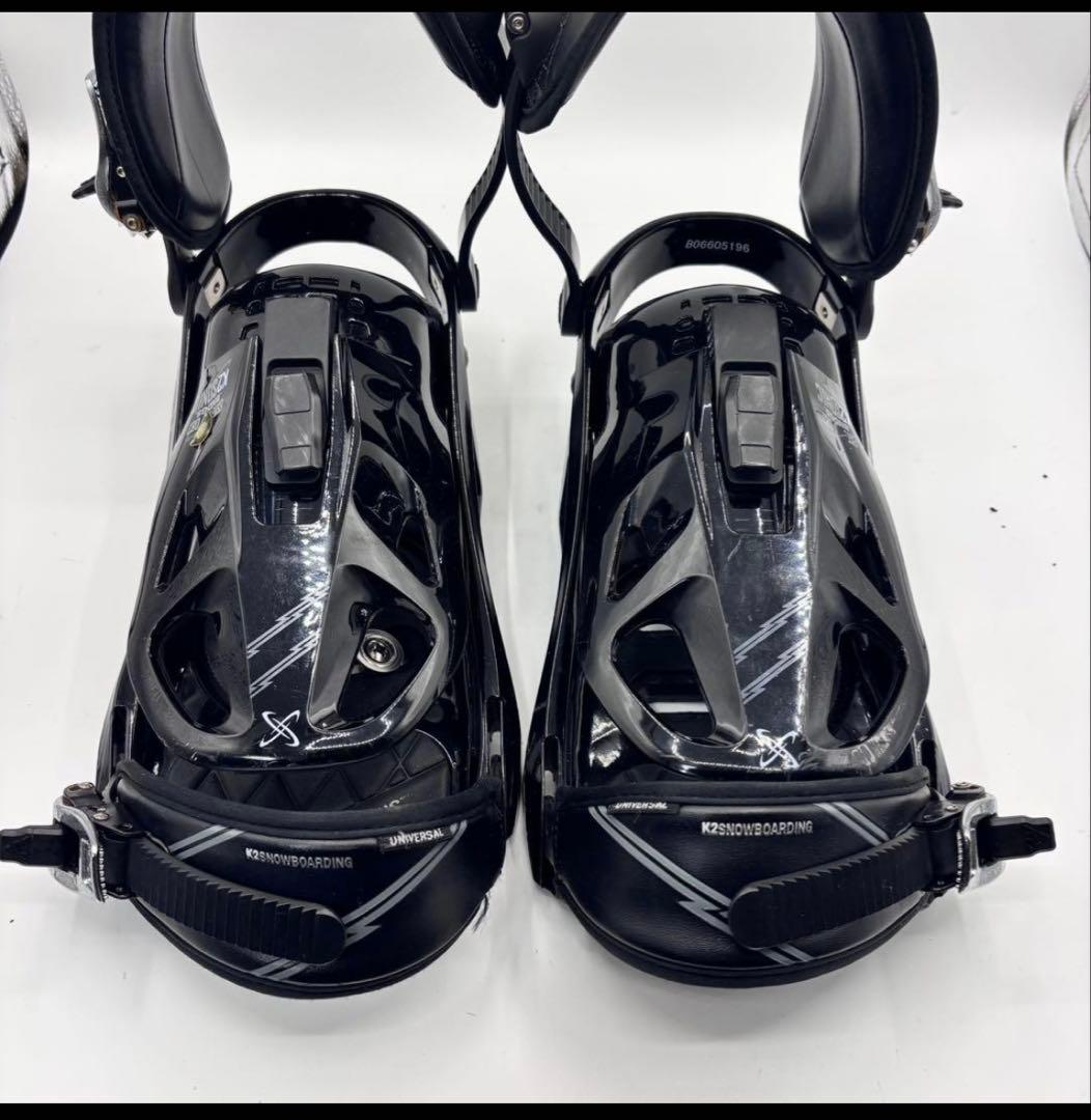 k2 Lサイズ ブラック スノーボード ビンディング 黒