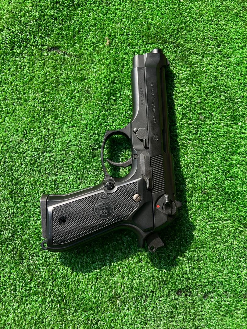 ブラックガスガン 2丁セットMILITARY -29598