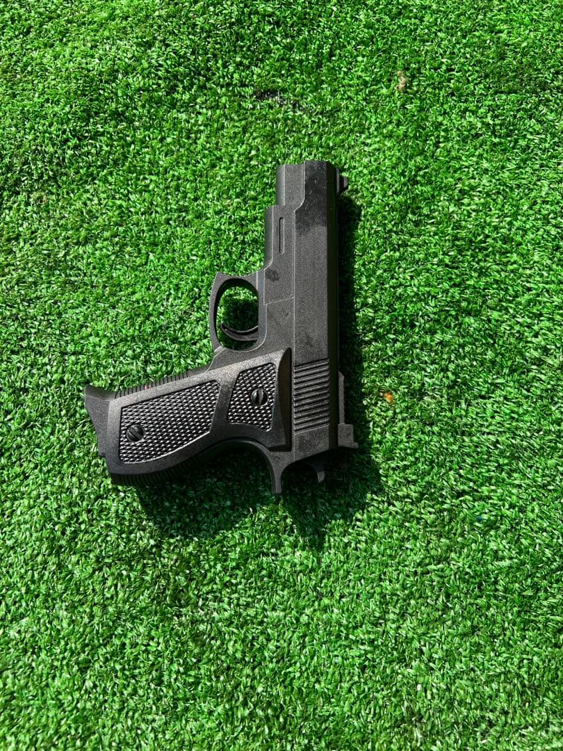ブラックガスガン 2丁セットMILITARY -29598