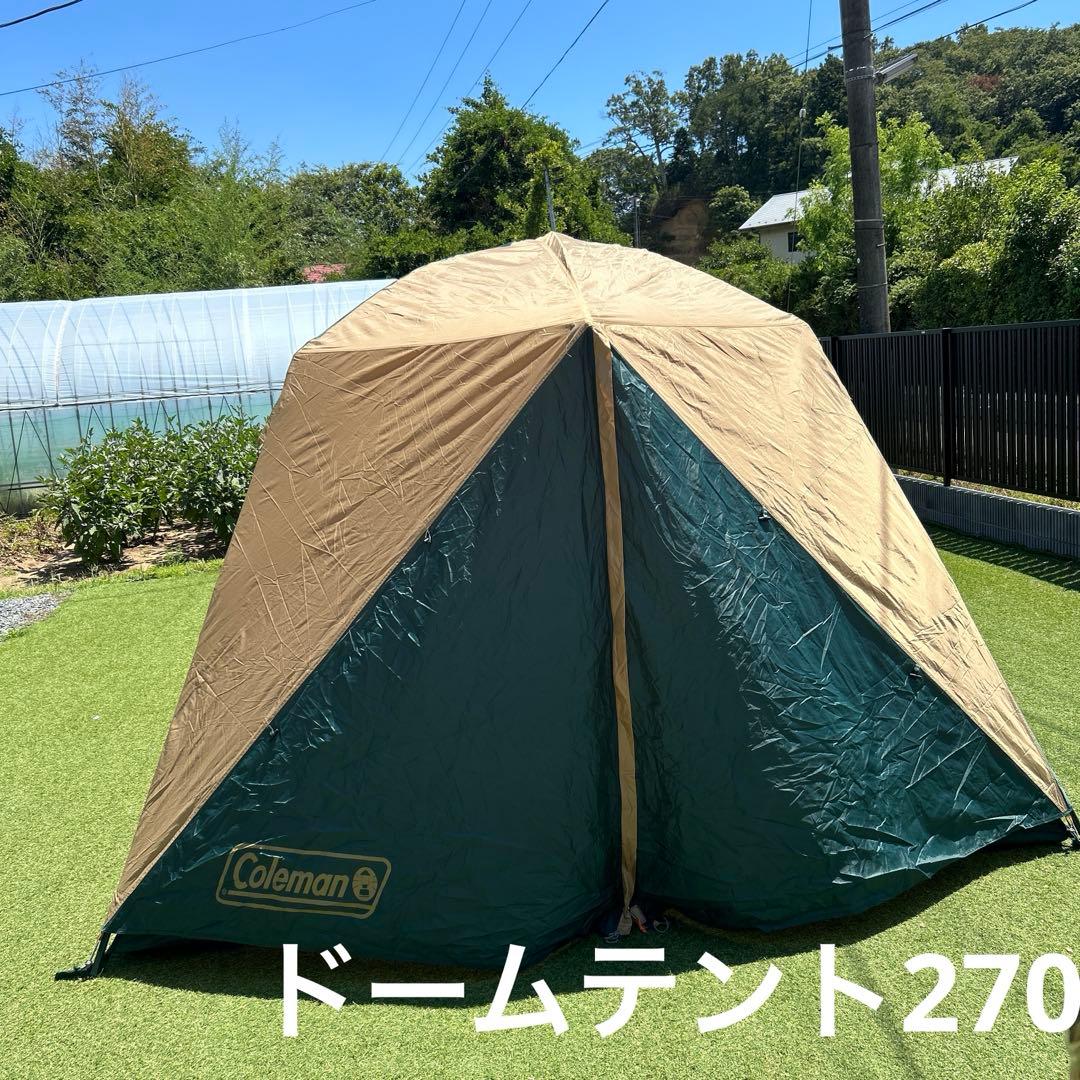 コールマン コネクティングドームシス テム2ルームテント キャンプ　セット